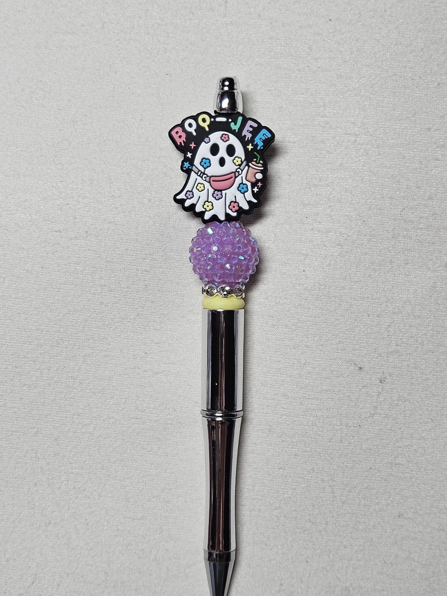 Beaded boo-jee flower ghost