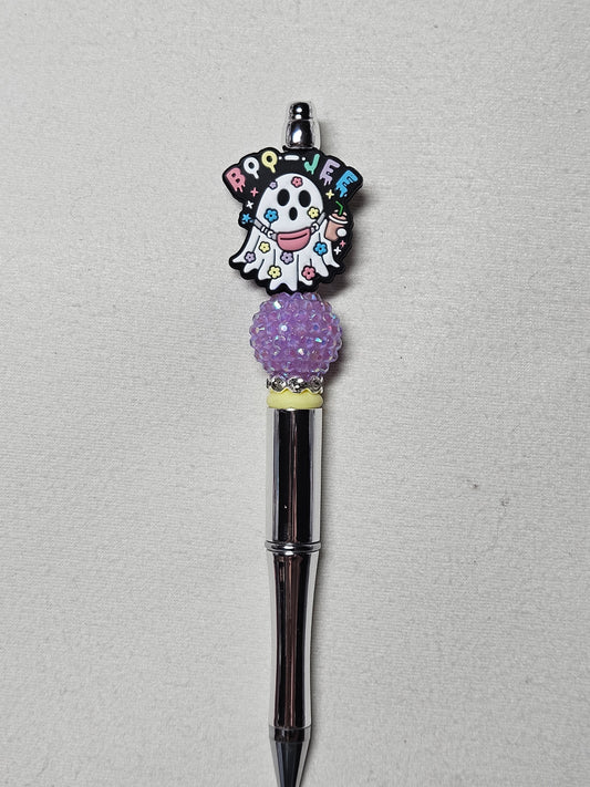 Beaded boo-jee flower ghost