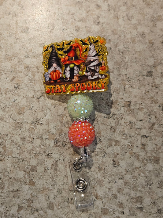 Gnomes spooky badge reel