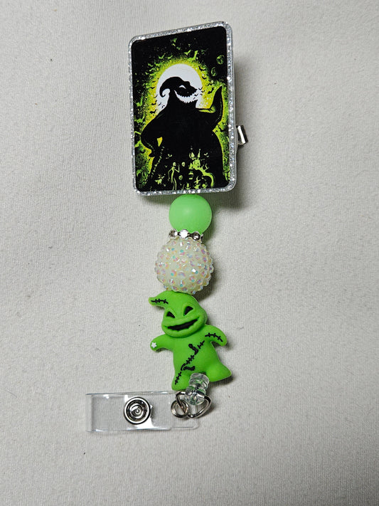 Oogie boogie badge reel