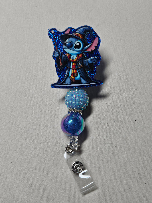 Stitch HP badge reel