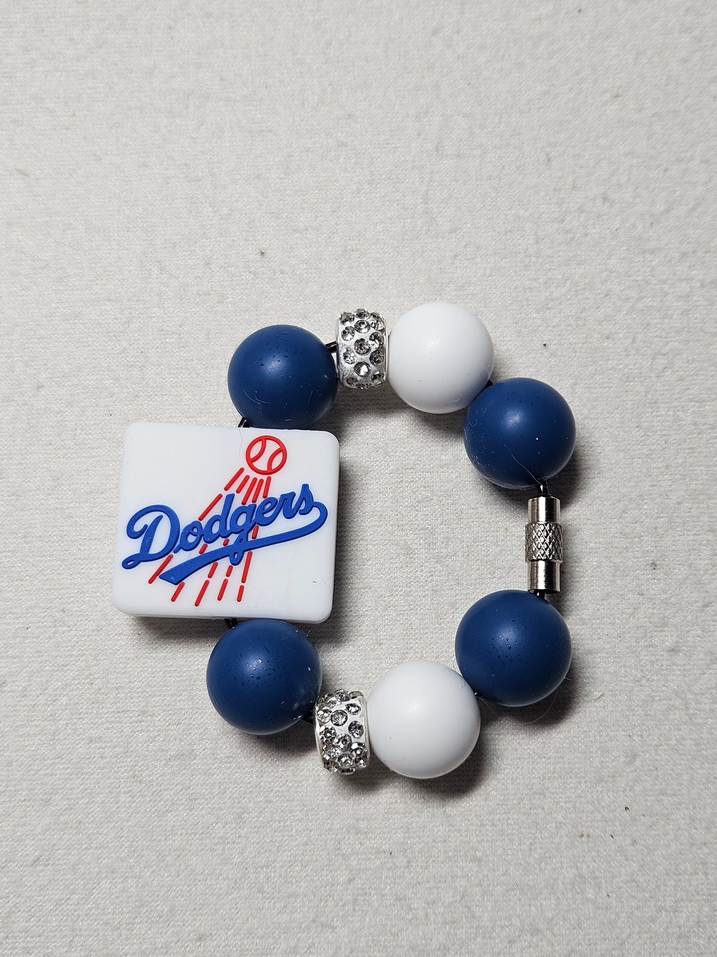 Dodgers tumbler cup charm