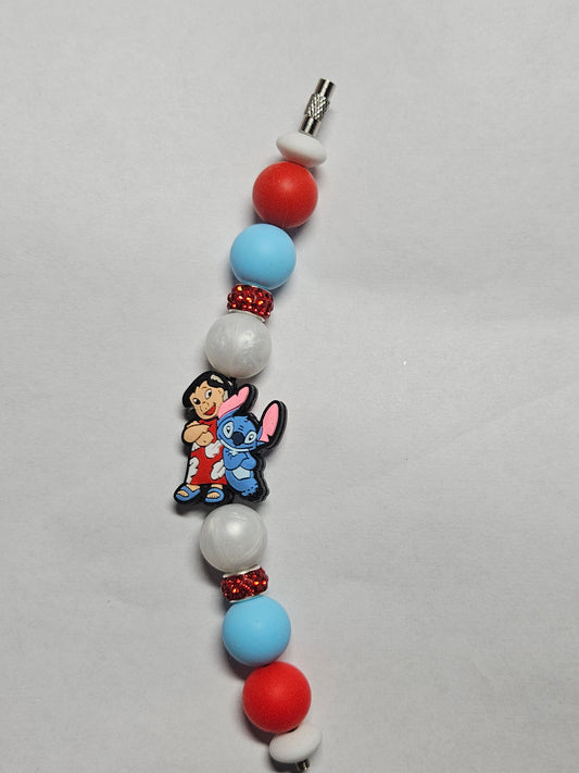 Lilo and stitch tumbler cup charm